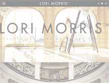 Tablet Screenshot of lorimorris.com